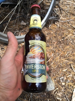 Spencer gave me this Deschutes brew at the top of McKenzie Pass.
